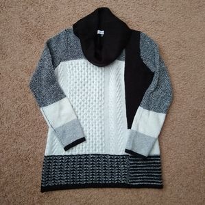 Calvin Klein women's color block Sweater